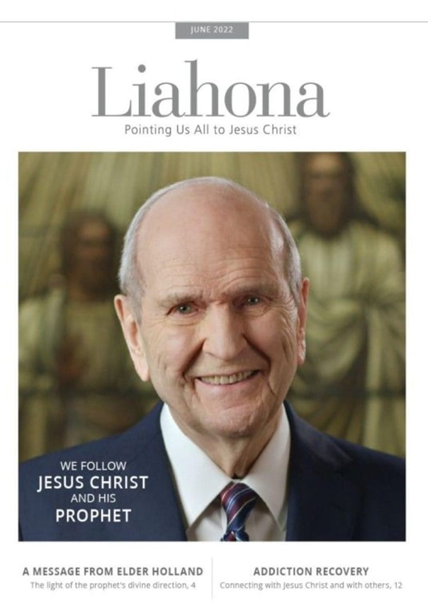 Cover of the June 2022 Liahona. 