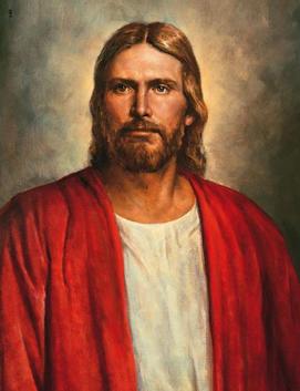 Painting of the Savior by Del Parson
